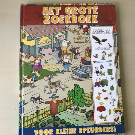 Het grote zoekboek voor kleine speurders. Spelen op de boerderij