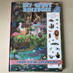 Het grote zoekboek voor kleine speurders. Kun je alle plaatjes vinden?