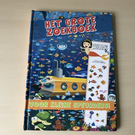 Het grote zoekboek voor kleine speurders. Onderwater wereld
