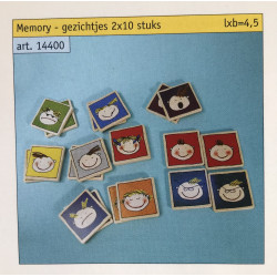 Janbibejan: Memory. Gezichtjes met uitdrukking