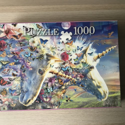 Betoverende eenhoorns. 1000 stukjes.