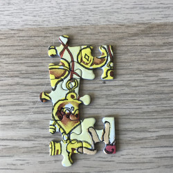 -1 stukje Wasgij : Christmas puzzel nummer 6. De kerstmarkt.