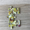 -1 stukje Wasgij : Christmas puzzel nummer 6. De kerstmarkt.