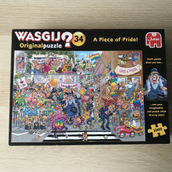 Wasgij : Original Puzzle. A Piece of Pride ! Een stukje Pride! Nummer 34. 1000 stukjes.