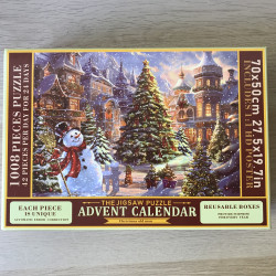 Puzzel van 1008 stukjes met Adventskalender