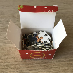 Puzzel van 1008 stukjes met Adventskalender