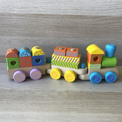 Viga: Houten trein.