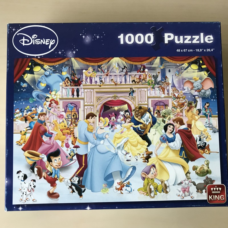 Disney Danszaal : 1000 stukjes.