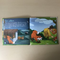 Dieren in de wei : De wezel, de das en de vos.