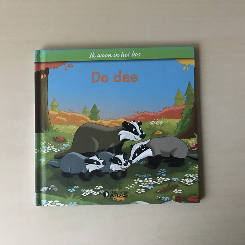Ik woon in het bos : De das.