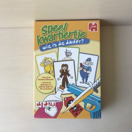 Speelkwartiertje : Wie is de dader?