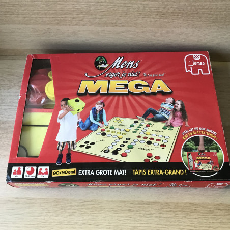 Mens erger je niet! Mega. Vloerspel