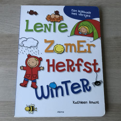 Lente zomer herfst winter. Een kijkboek met versjes