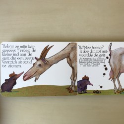 Over een kleine mol die wil weten wie er op zijn kop gepoept heeft