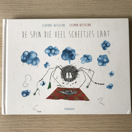 De spin die veel scheetjes laat