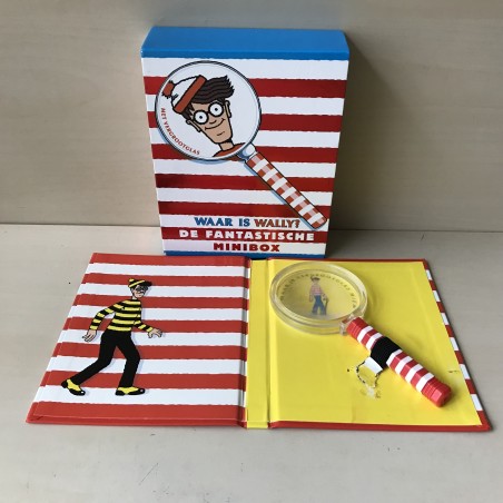 Waar is Wally? : De fantastische minibox met vergrootglas