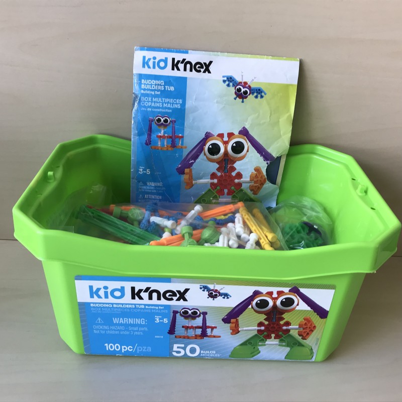 Kid K’nex : Budding Builders Tub.