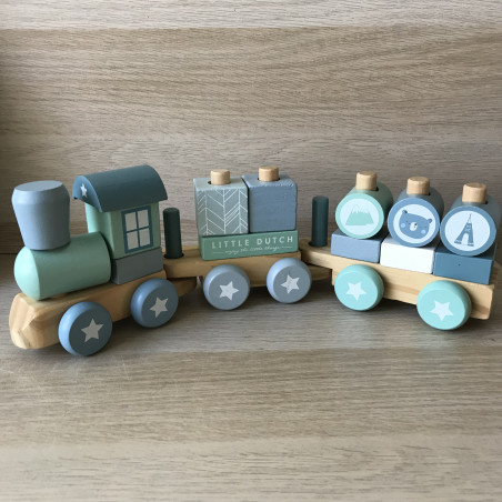 Little Dutch: Houten trein.
