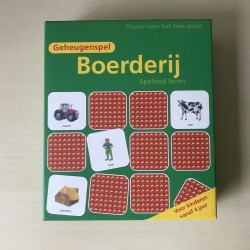 Geheugenspel : boerderij. Memory