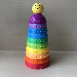 Fisher Price : Stapeltoren met vrolijk hoofdje!