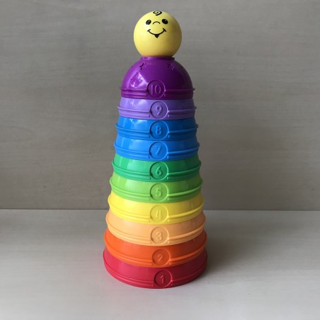 Fisher Price : Stapeltoren met vrolijk hoofdje!
