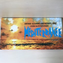 Mediterranee : Carthago Alexandrië Constantinopel Rome strijden om de heerschappij.