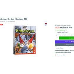999 games:  Saboteur. Het duel.