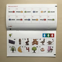 Mini Loco boekje : Taal. Mijn eerste woorden. Groep 2-3. Leeftijd 5-6 jaar