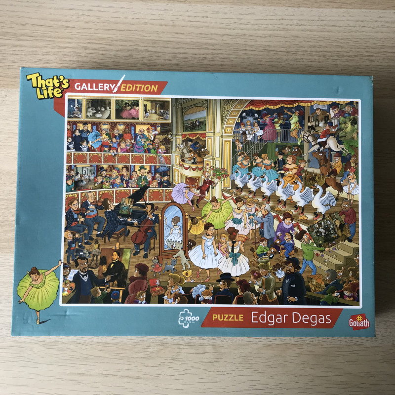 That’s Life : Gallery Edition. Edgar Degas. 1000 stukjes. Ongebruikt