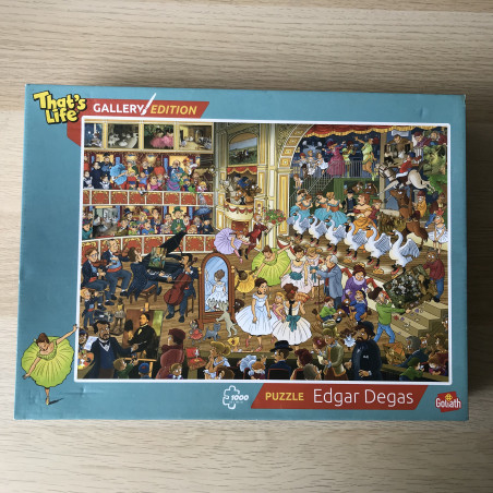 That’s Life : Gallery Edition. Edgar Degas. 1000 stukjes. Ongebruikt