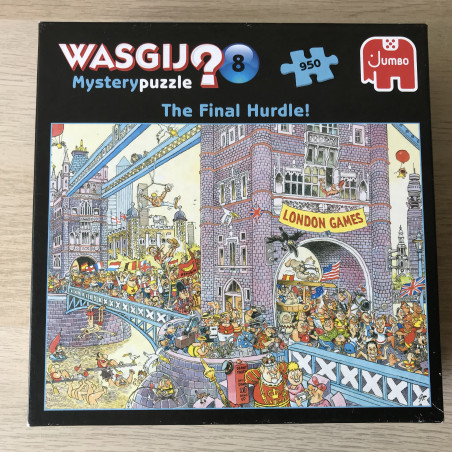 Wasgij Mystery: De laatste horde nummer 8. 950 stukjes.