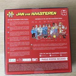 Jan van Haasteren : NK Mens Erger Je Niet. 1000 stukjes.