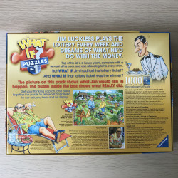 What if? No 1. Puzzel van 1000 stukjes.