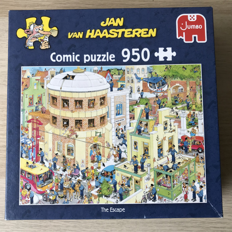 Jan van Haasteren : The Escape. 950 stukjes.