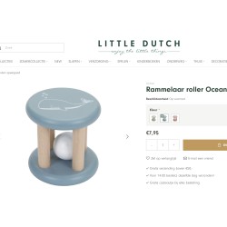 Little Dutch: Houten rammelaar