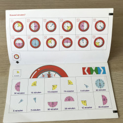 Mini Loco boekje : Lezen groep 3. Ik leer tijd, dag en maand. Leeftijd  6-7 jaar.