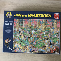 Jan van Haasteren : Krijt op tijd. 1500 stukjes.