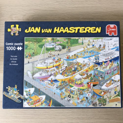 Jan van Haasteren : De sluizen. 1000 stukjes.