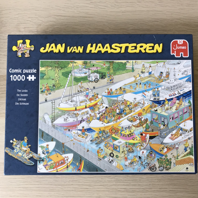Jan van Haasteren : De sluizen. 1000 stukjes.