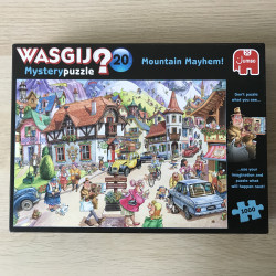 Wasgij : Mystery Puzzle. Nummer 20.  Mountain Mayhem !  1000 stukjes.
