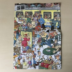 Jan van Haasteren : Platform Pandemonium. 500 stukjes.