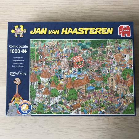 Jan van Haasteren : De Efteling. Sprookjesbos. 1000 stukjes.