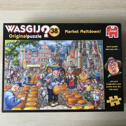Wasgij : Original Puzzle.  Market Meltdown! Nummer 38. 1000 stukjes.