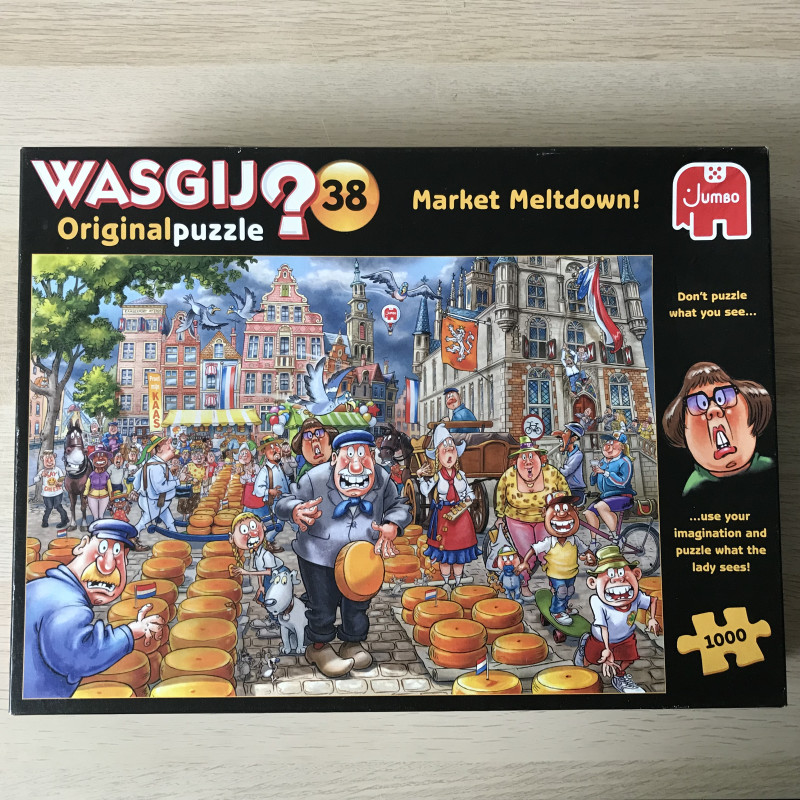 Wasgij : Original Puzzle.  Market Meltdown! Nummer 38. 1000 stukjes.
