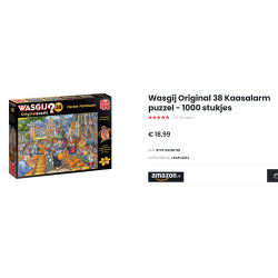 Wasgij : Original Puzzle.  Market Meltdown! Nummer 38. 1000 stukjes.