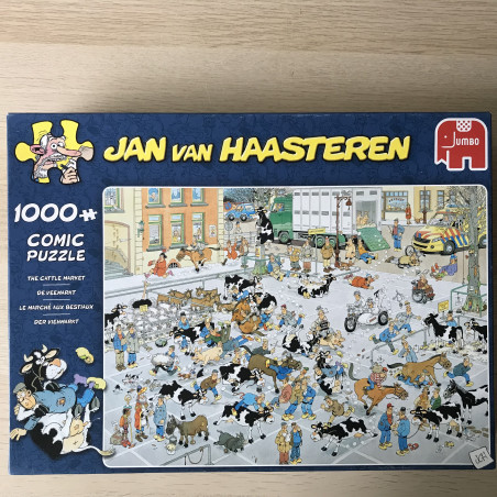 Jan van Haasteren : De veemarkt. 1000 stukjes.