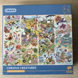 Gibsons : Curious Creatures. 500 stukjes