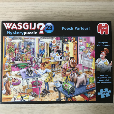 Wasgij : Mystery Puzzle. Trimsalon Kwispel. Nummer 23. 1000 stukjes.