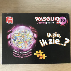 Wasgij : Destiny Puzzle. Chaos in de winkelstraat. Nummer 10. 1000 stukjes.