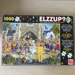Elzzup (Wasgij) : Original Puzzle 3. De mooiste dag van je leven. 1000  stukjes.